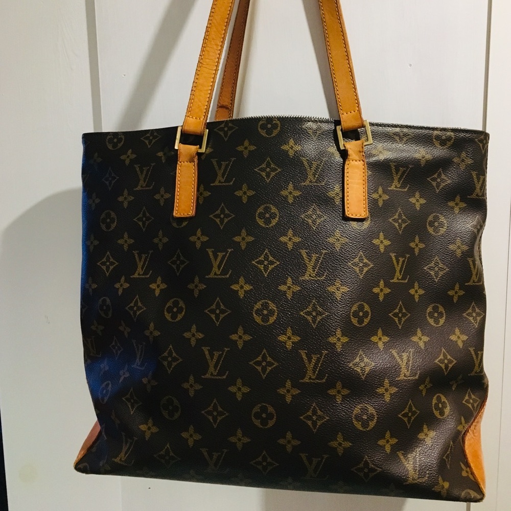 Authentic Louis Vuitton Monogram Cabas Mezzo